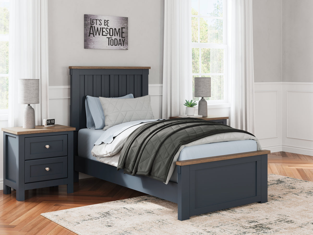 Homestyle Furniture - Ashley Furniture - Landocken Twin Panel Bed - Twin Panel Bed - B414B2