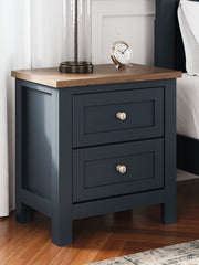Homestyle Furniture - Ashley Furniture - Landocken Nightstand - Two Drawer Night Stand - B414-92