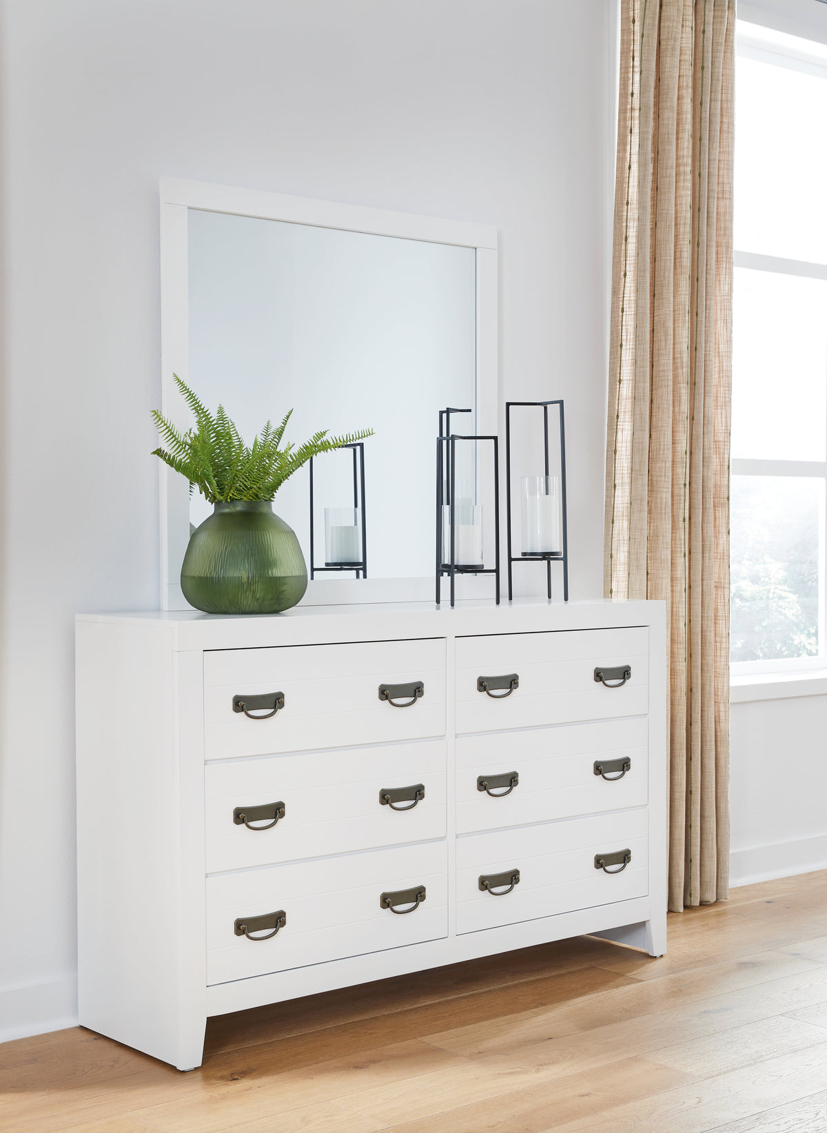 Homestyle Furniture - Ashley Furniture - Binterglen Dresser and Mirror - Dresser and Mirror - B427B1