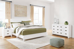 Homestyle Furniture - Ashley Furniture - Binterglen King Panel Bed, Dresser and Nightstand - King Panel Bed, Dresser and Nightstand - B427B11