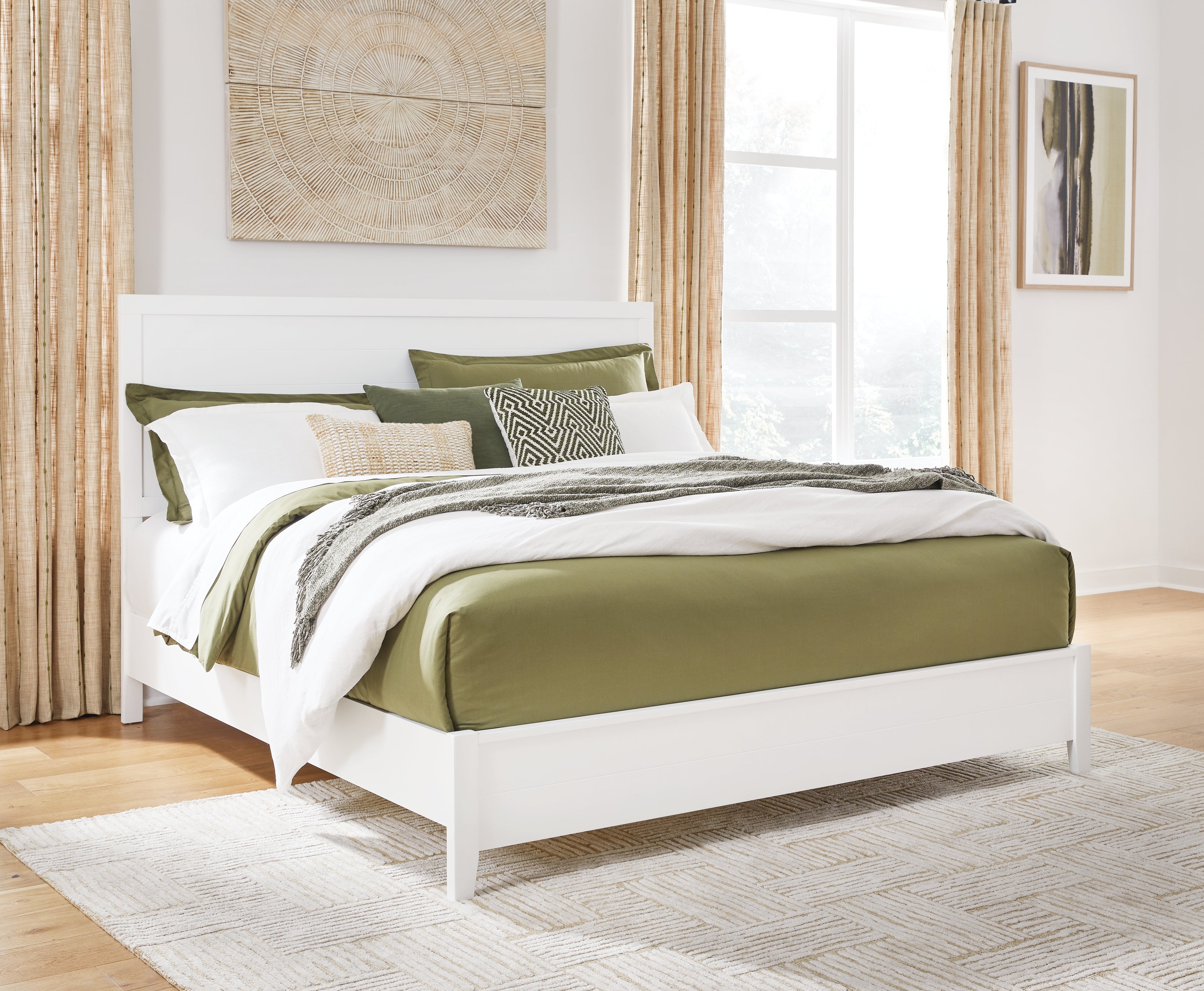 Homestyle Furniture - Ashley Furniture - Binterglen California King Panel Bed - California King Panel Bed - B427B9