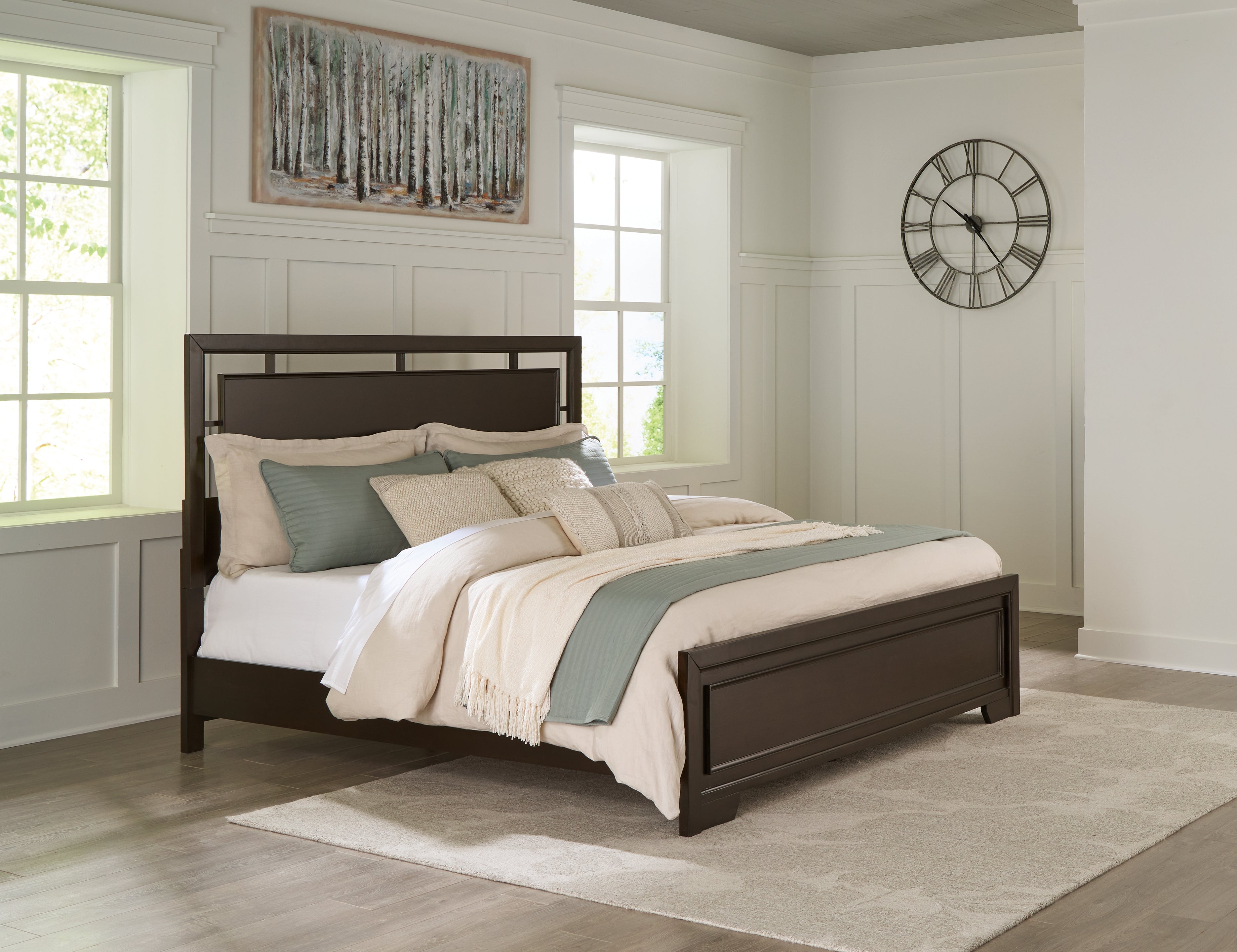 Homestyle Furniture - Ashley Furniture - Covetown California King Panel Bed - California King Panel Bed - B441B9