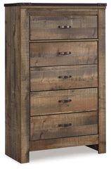 Trinell Twin Storage Bed, Chest and Nightstand
