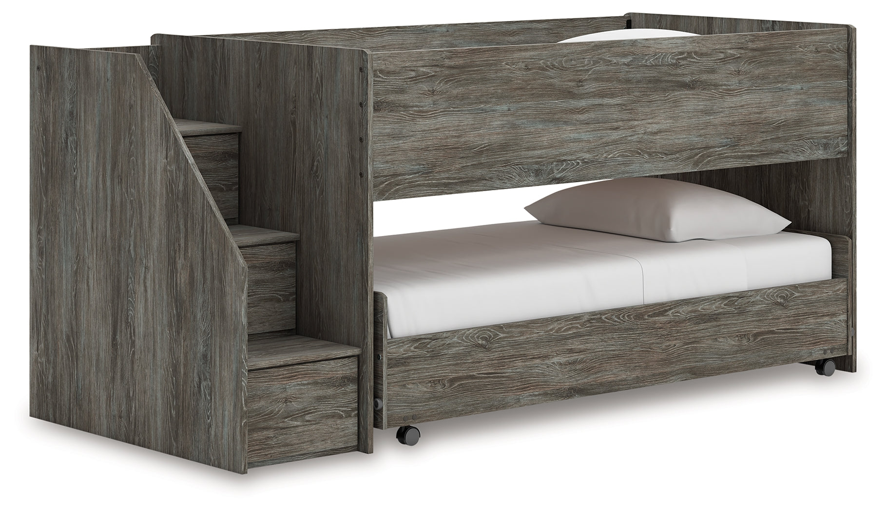 Homestyle Furniture - Ashley Furniture - Frandern Twin over Twin Loft Bed - Twin over Twin Loft Bed - B4480B13