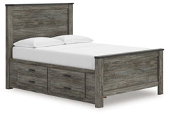 Homestyle Furniture - Ashley Furniture - Frandern Full Panel Bed with Storage - Full Panel Bed with Storage - B4480B24