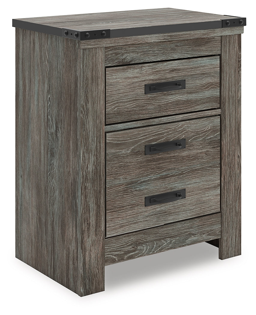 Homestyle Furniture - Ashley Furniture - Frandern Nightstand - Two Drawer Night Stand - B4480-92