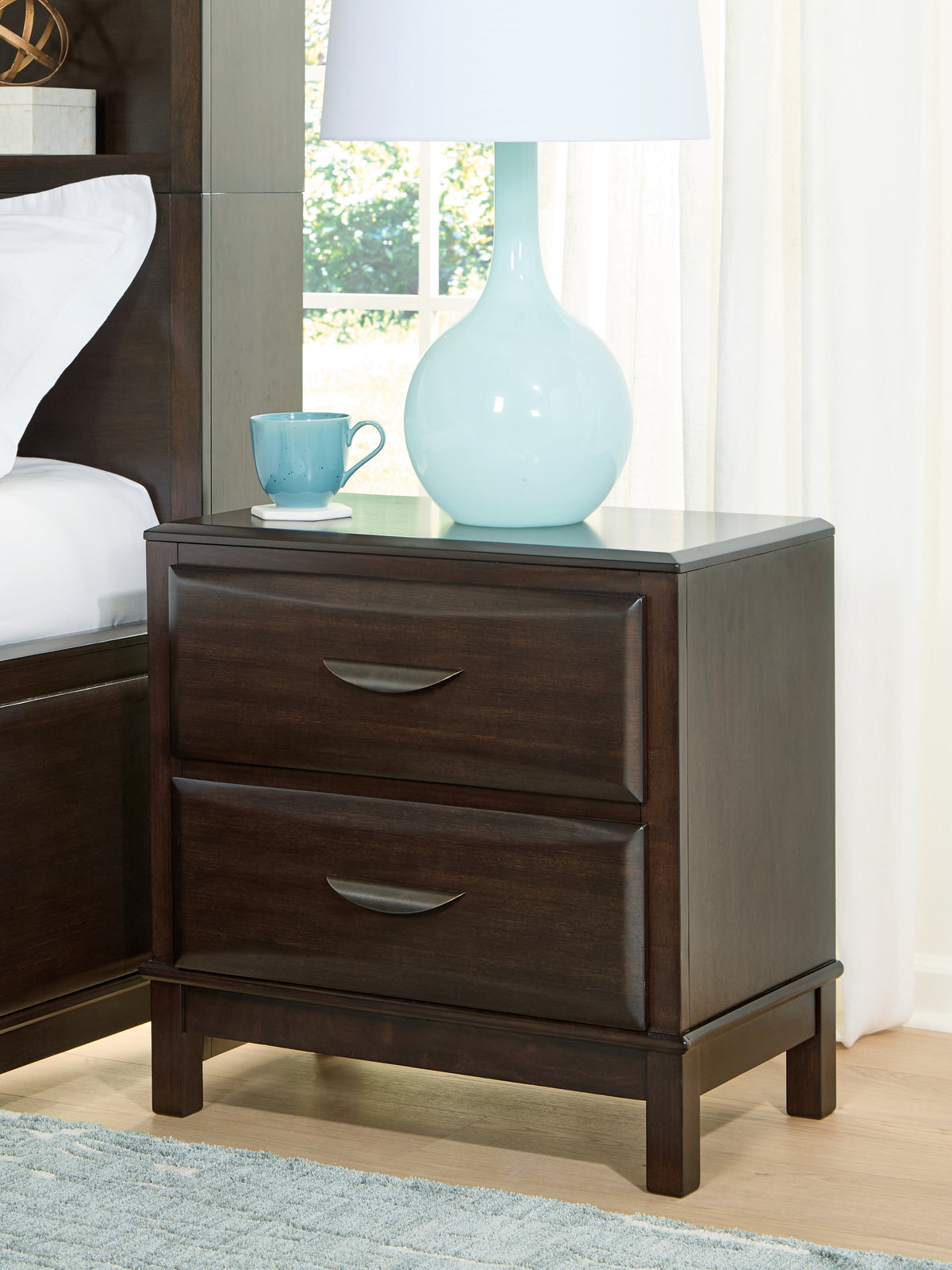 Homestyle Furniture - Ashley Furniture - Vanmore Nightstand - Two Drawer Night Stand - B479-92