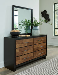 Homestyle Furniture - Ashley Furniture - Kraeburn Dresser and Mirror - Dresser and Mirror - B496B1