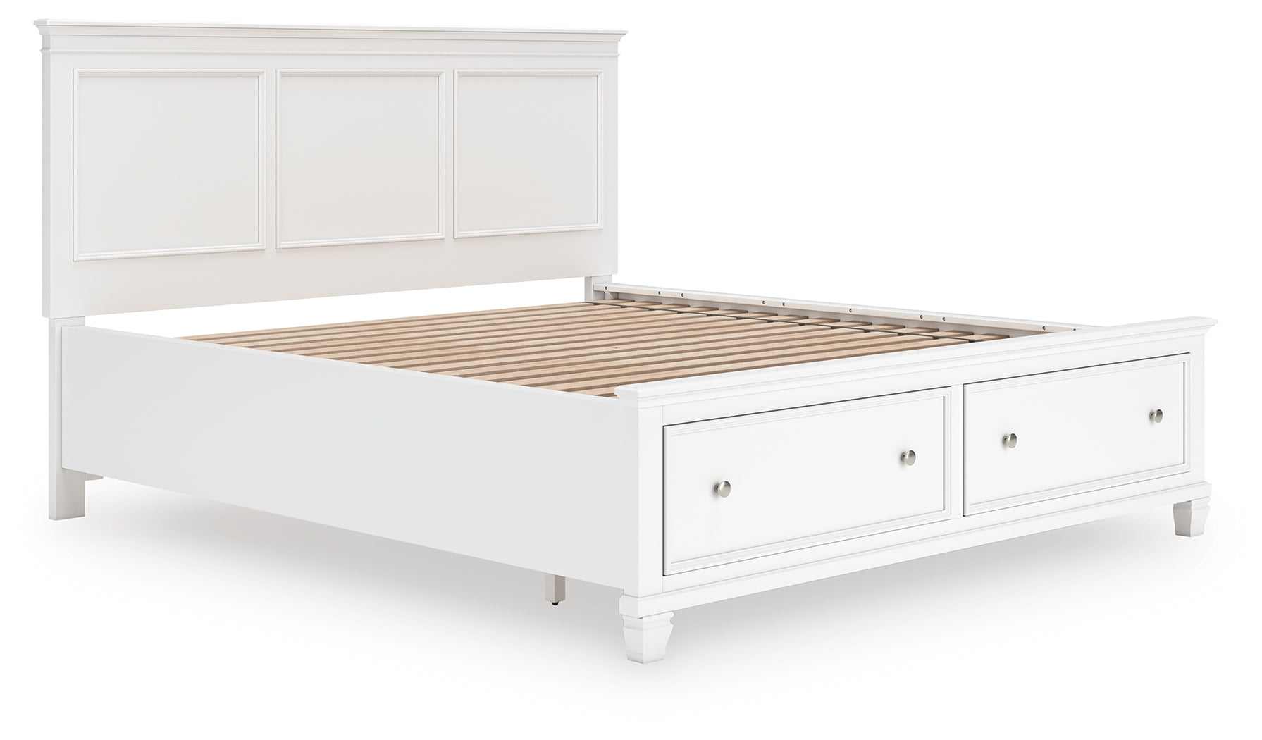 Homestyle Furniture - Ashley Furniture - Fortman California King Panel Storage Bed - California King Panel Storage Bed - B680B23