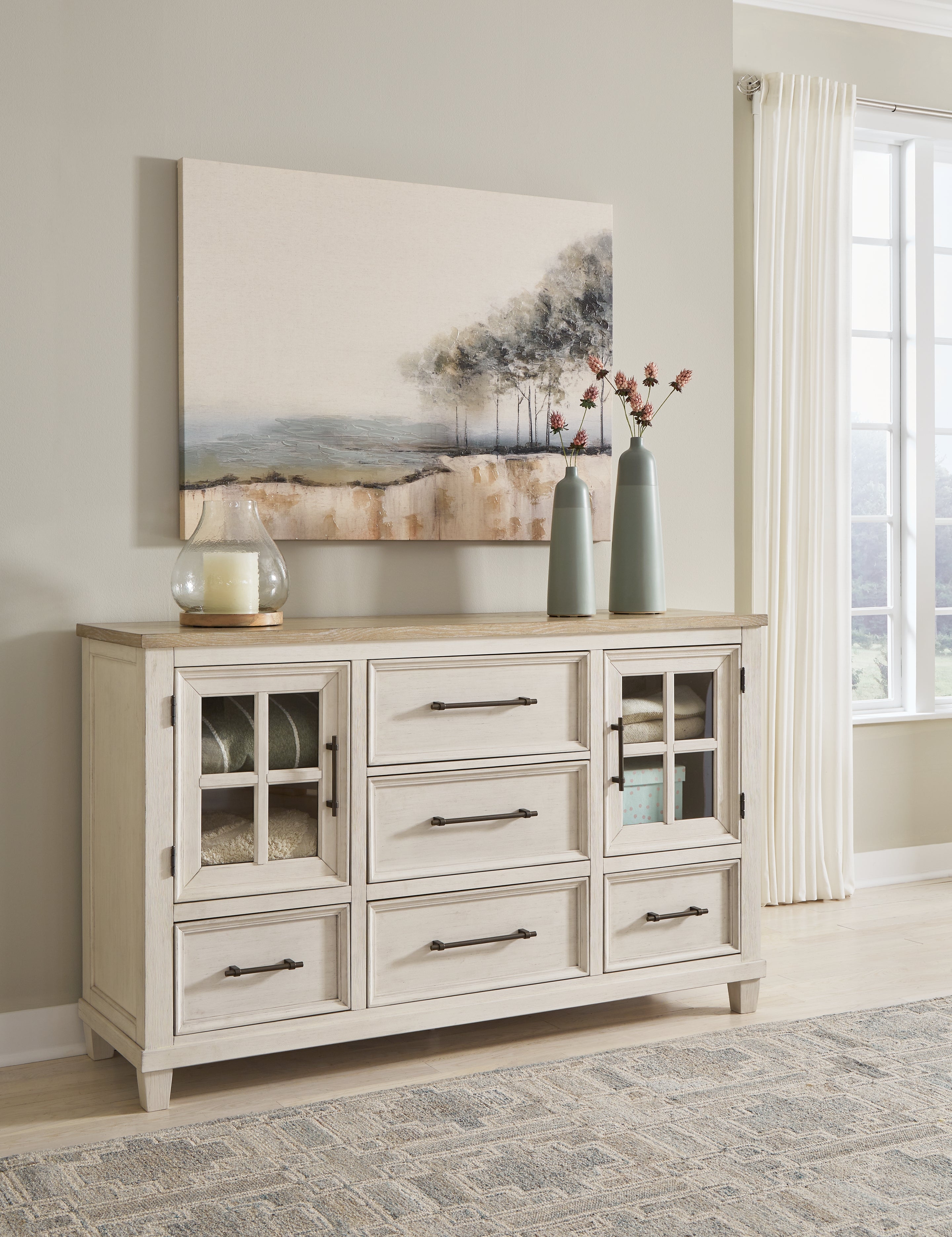 Homestyle Furniture - Ashley Furniture - Shaybrock Dresser - Dresser - B683-31