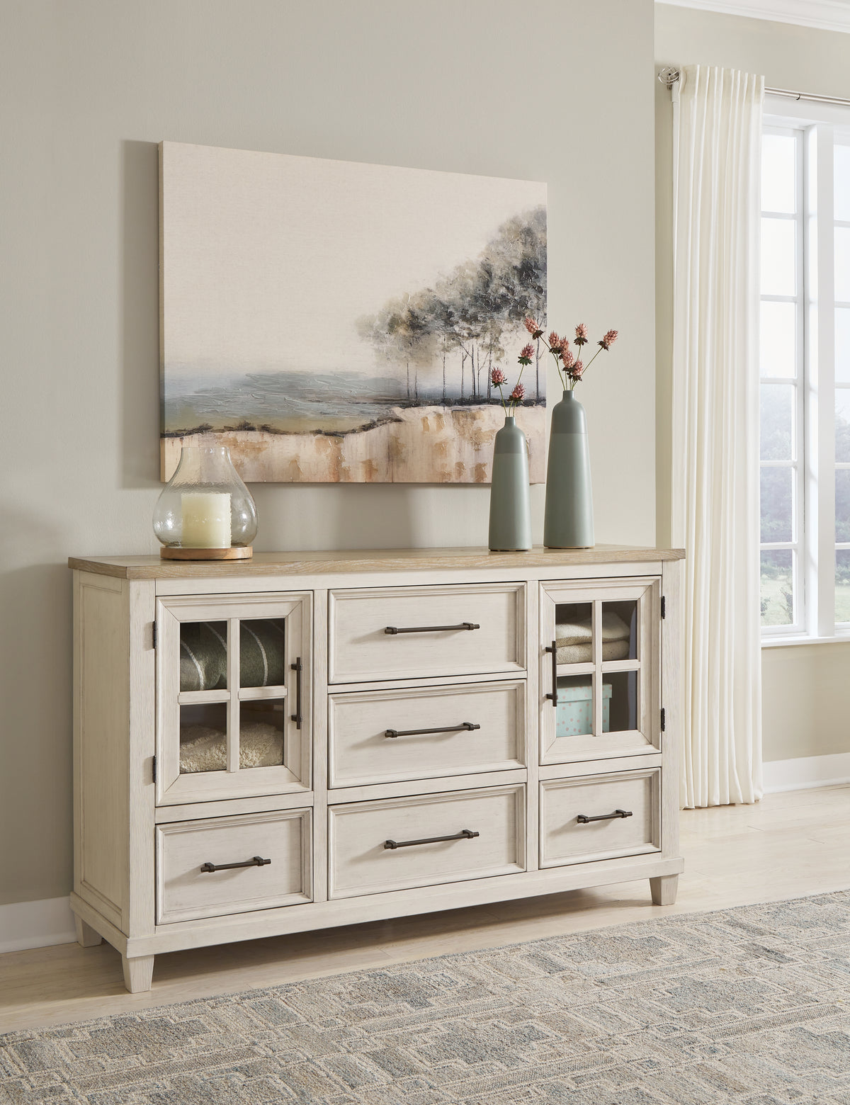 Homestyle Furniture - Ashley Furniture - Shaybrock Dresser - Dresser - B683-31