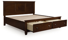 Homestyle Furniture - Ashley Furniture - Danabrin California King Panel Storage Bed - California King Panel Storage Bed - B685B19