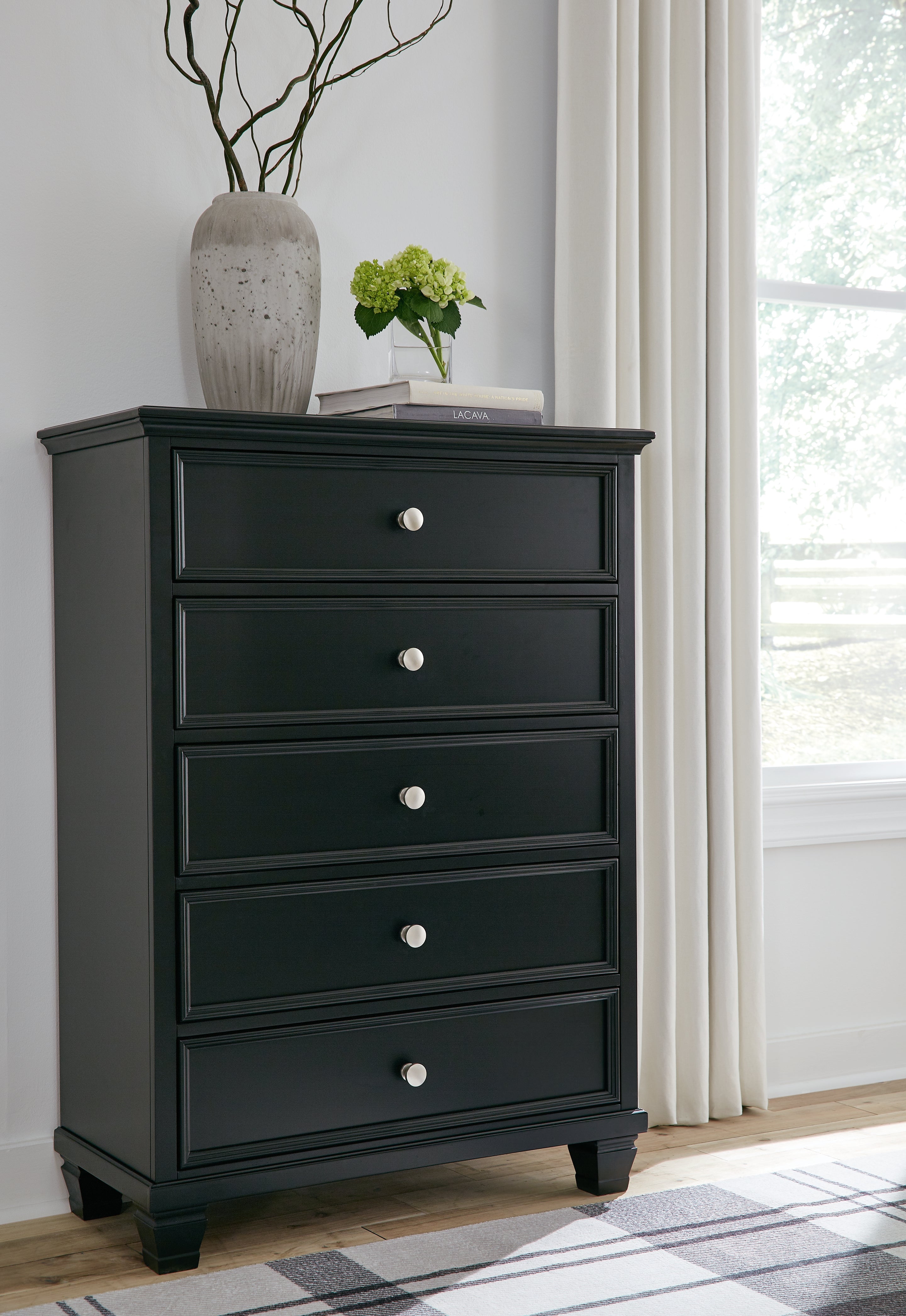 Homestyle Furniture - Ashley Furniture - Lanolee Chest of Drawers - Five Drawer Chest - B687-46