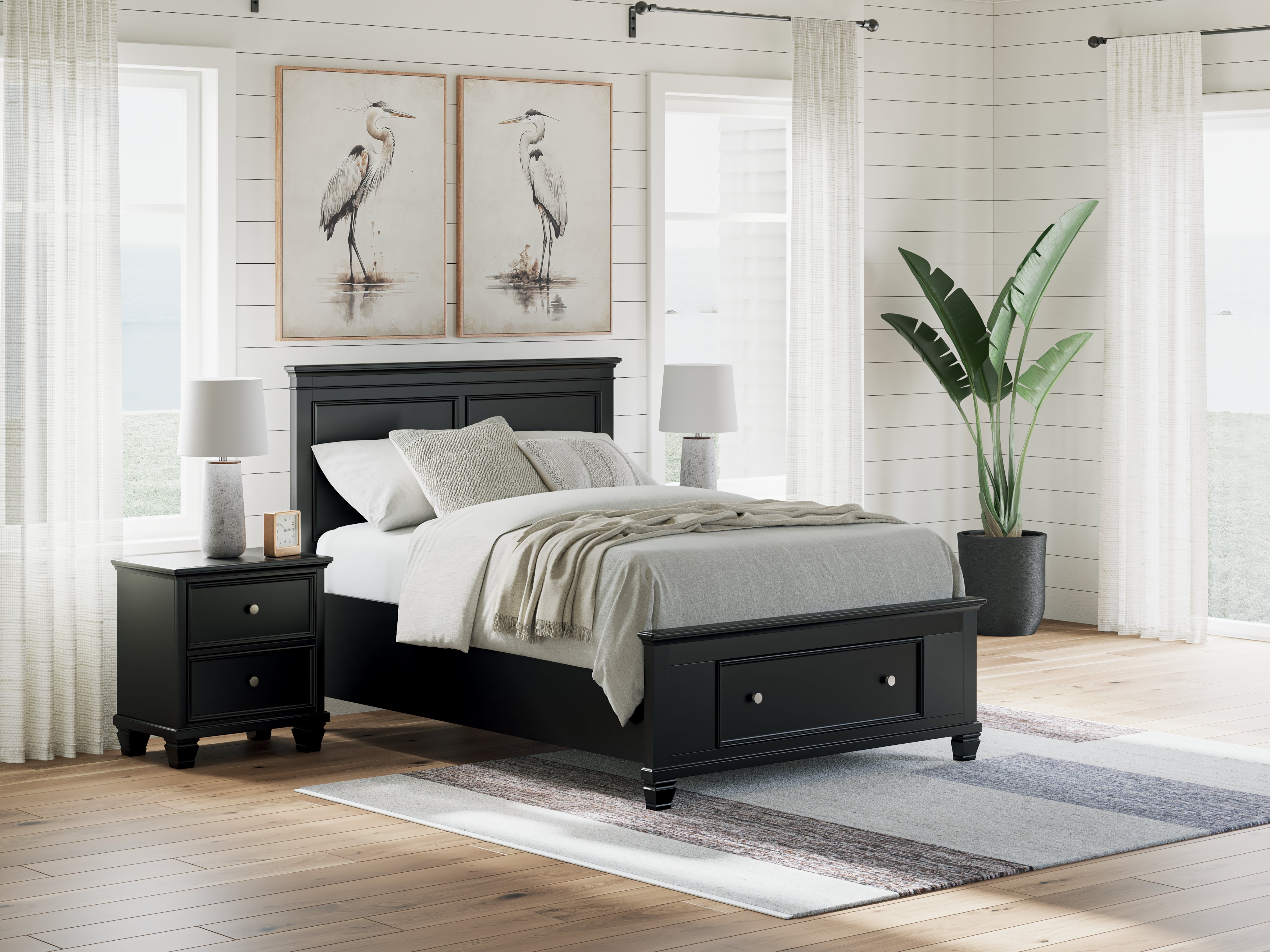 Homestyle Furniture - Ashley Furniture - Lanolee Full Panel Storage Bed - Full Panel Storage Bed - B687B22