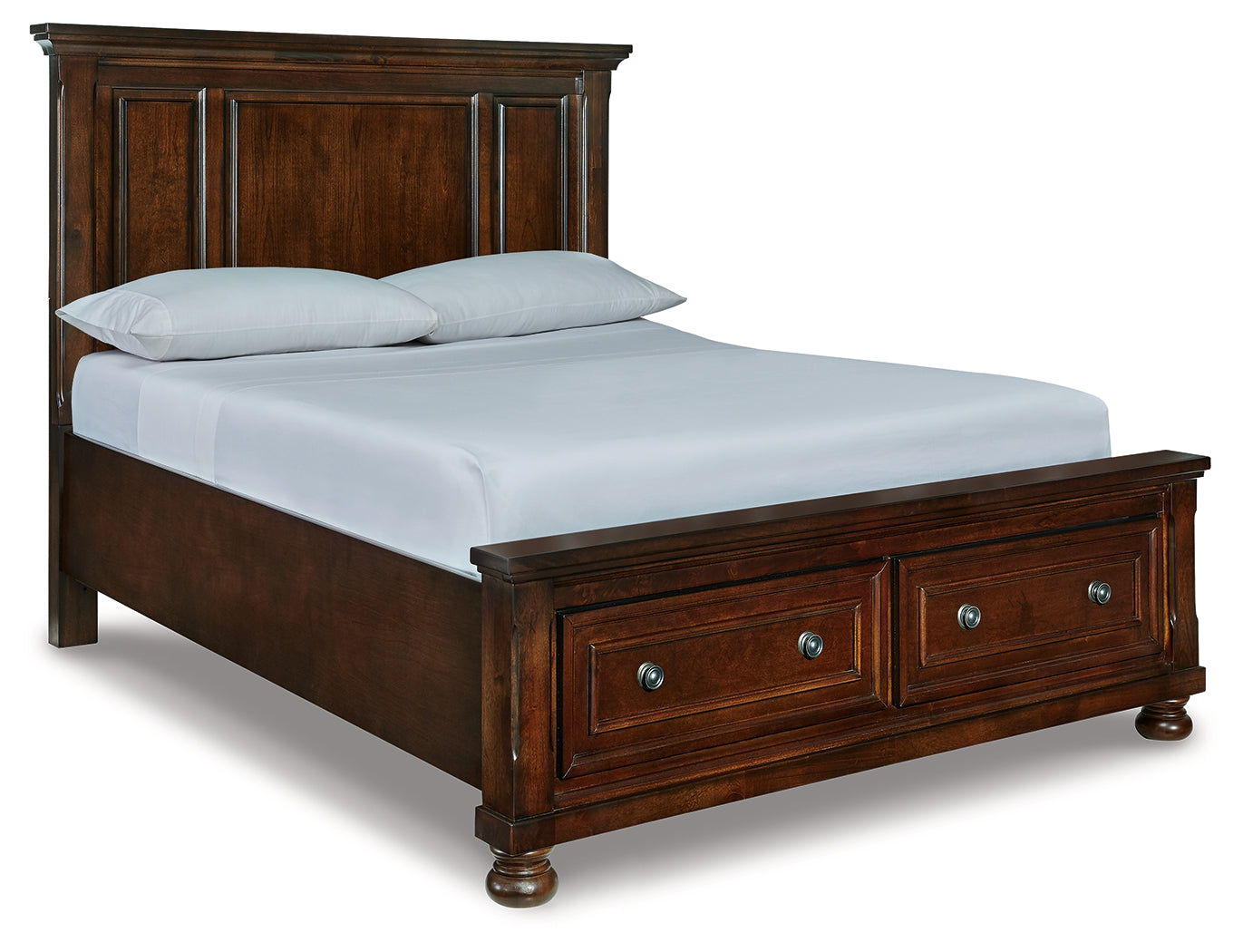 Homestyle Furniture - Ashley Furniture - Porter Queen Panel Storage Bed - Queen Panel Storage Bed - B697B42