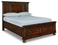 Homestyle Furniture - Ashley Furniture - Porter Queen Panel Storage Bed - Queen Panel Storage Bed - B697B42