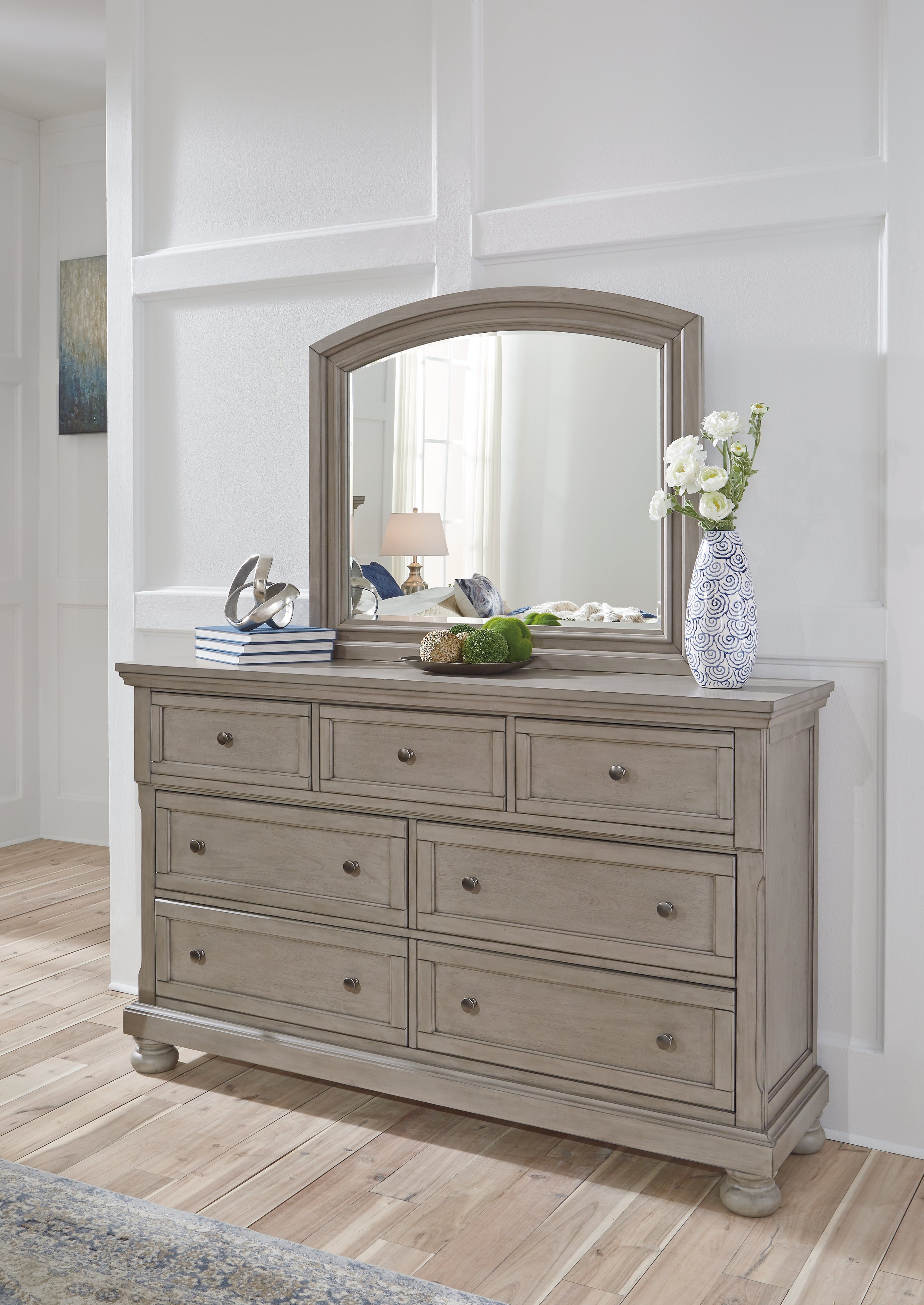 Homestyle Furniture - Ashley Furniture - Lettner Dresser and Mirror - Dresser and Mirror - B733B1