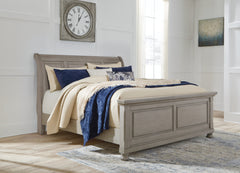 Homestyle Furniture - Ashley Furniture - Lettner California King Sleigh Bed - California King Sleigh Bed - B733B36