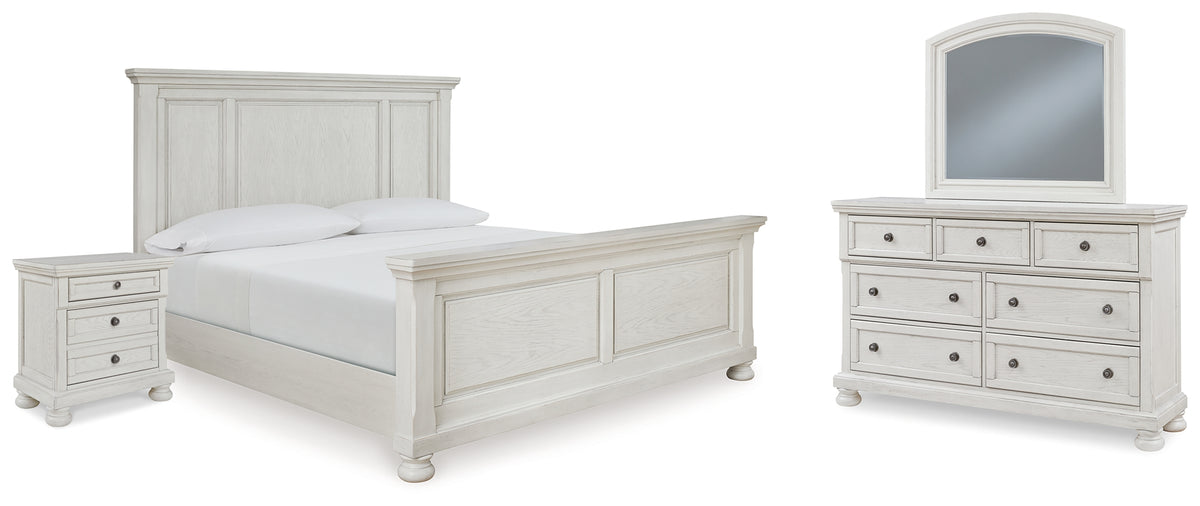 Homestyle Furniture - Ashley Furniture - Robbinsdale Queen Panel Bed, Dresser, Mirror and Nightstand - Queen Panel Bed, Dresser, Mirror and Nightstand - B742B40