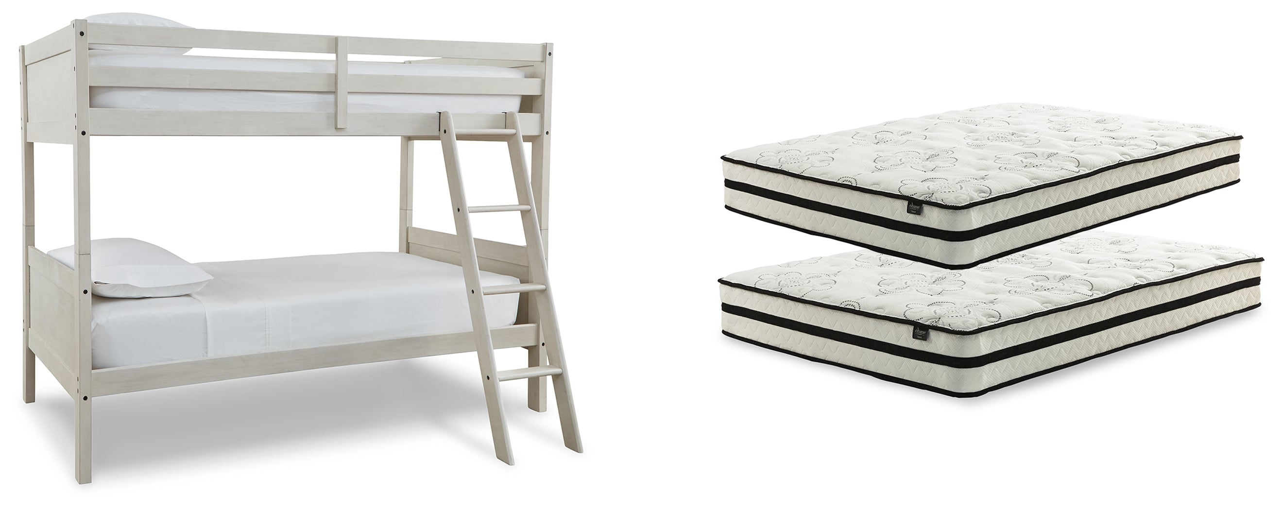 Homestyle Furniture - Ashley Furniture - Robbinsdale Bunk Bed and Mattresses - Bunk Bed and Mattresses - B742B45