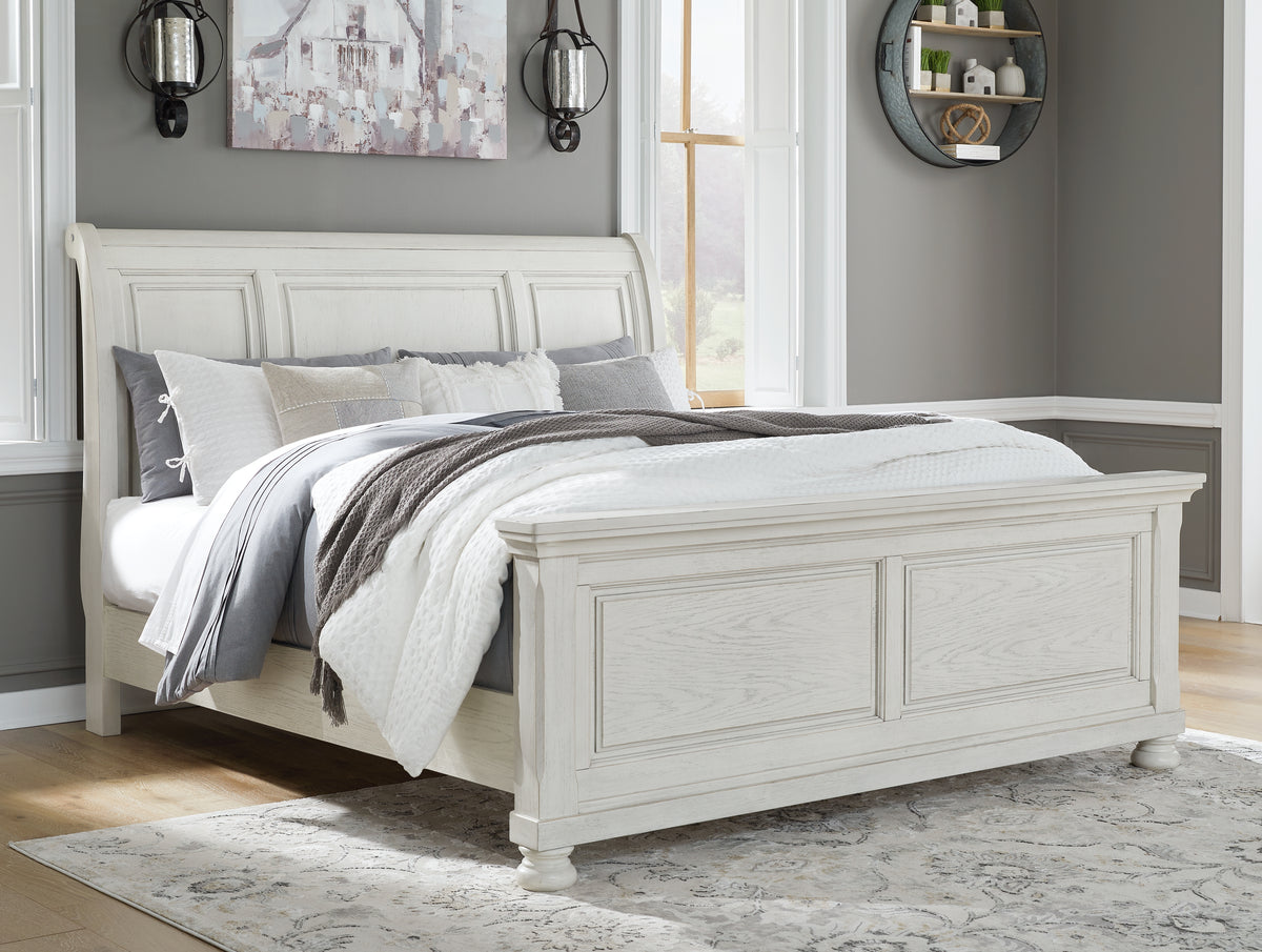Homestyle Furniture - Ashley Furniture - Robbinsdale Queen Sleigh Bed - Queen Sleigh Bed - B742B23
