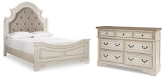 Homestyle Furniture - Ashley Furniture - Realyn Queen Panel Bed and Dresser - Queen Panel Bed and Dresser - B743B72