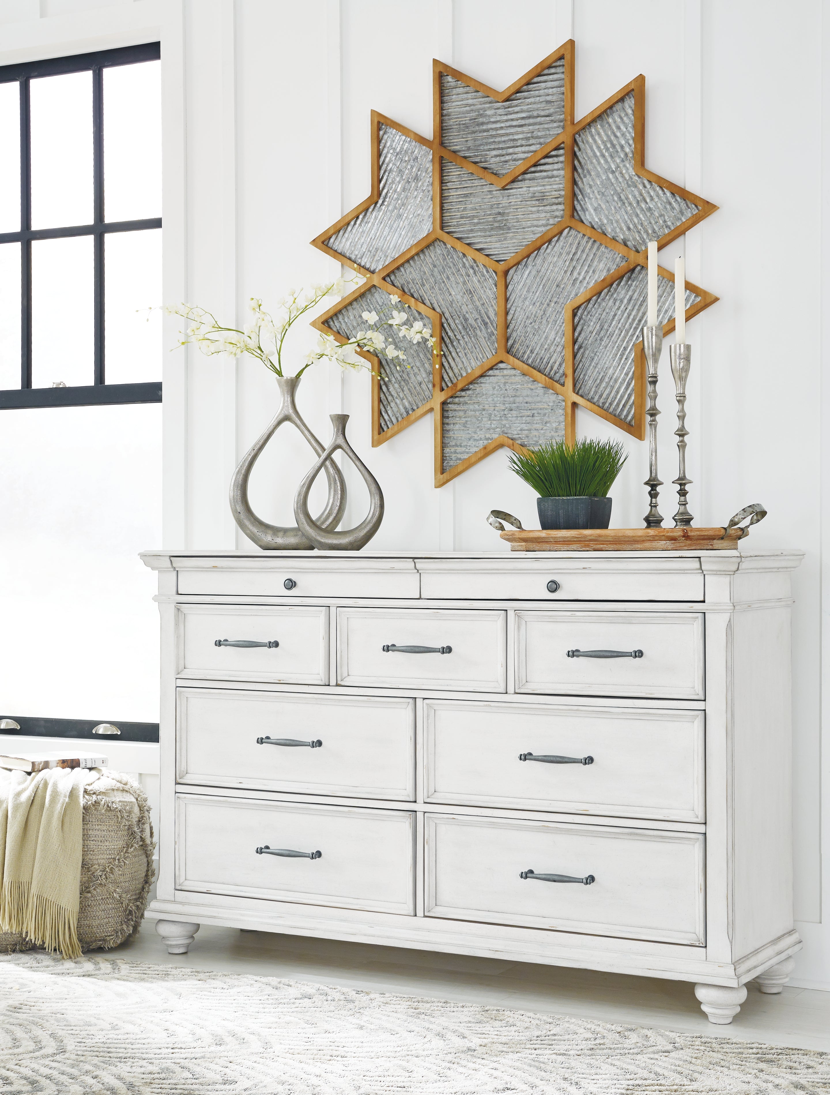 Homestyle Furniture - Ashley Furniture - Kanwyn Dresser - Dresser - B777-31