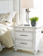 Homestyle Furniture - Ashley Furniture - Kanwyn Nightstand - Three Drawer Night Stand - B777-93