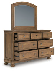 Homestyle Furniture - Ashley Furniture - Feddinger Dresser and Mirror - Dresser and Mirror - PCB779B1