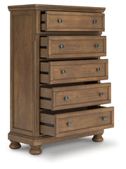 Homestyle Furniture - Ashley Furniture - Feddinger Chest of Drawers - Five Drawer Chest - PCB779-46