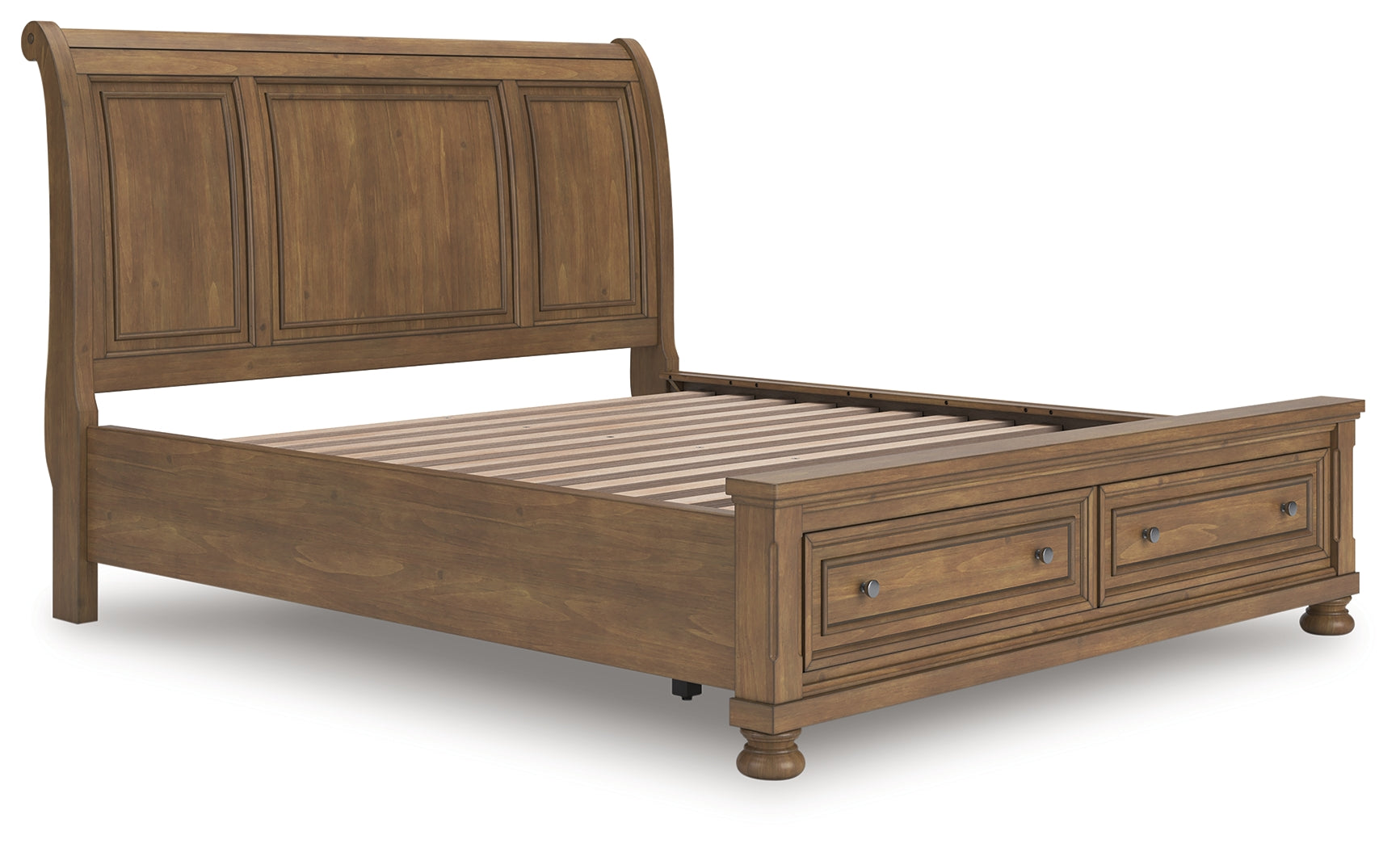 Homestyle Furniture - Ashley Furniture - Feddinger California King Storage Sleigh Bed - California King Storage Sleigh Bed - PCB779B9