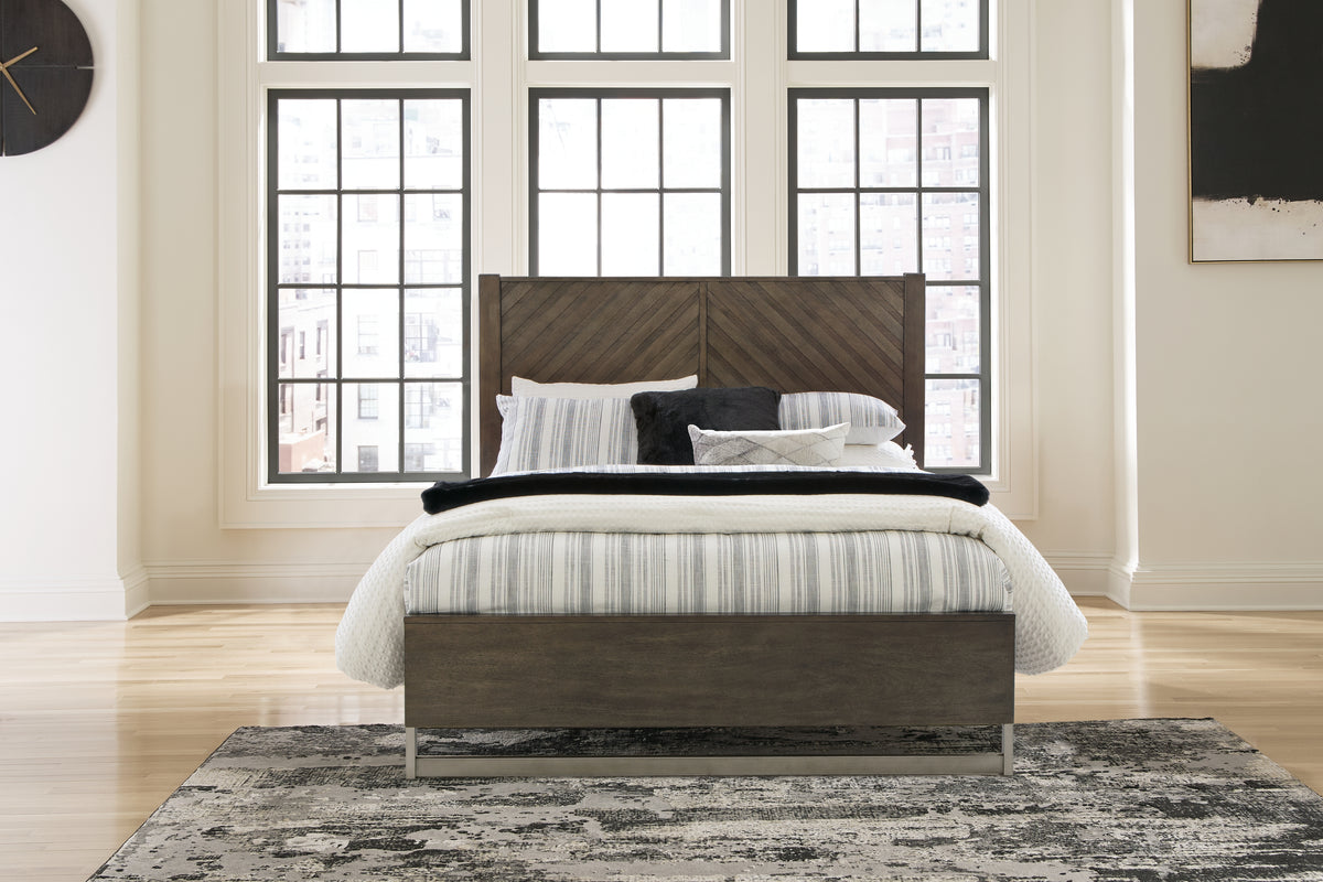 Homestyle Furniture - Ashley Furniture - Arkenton Queen Panel Bed - Queen Panel Bed - B786B2