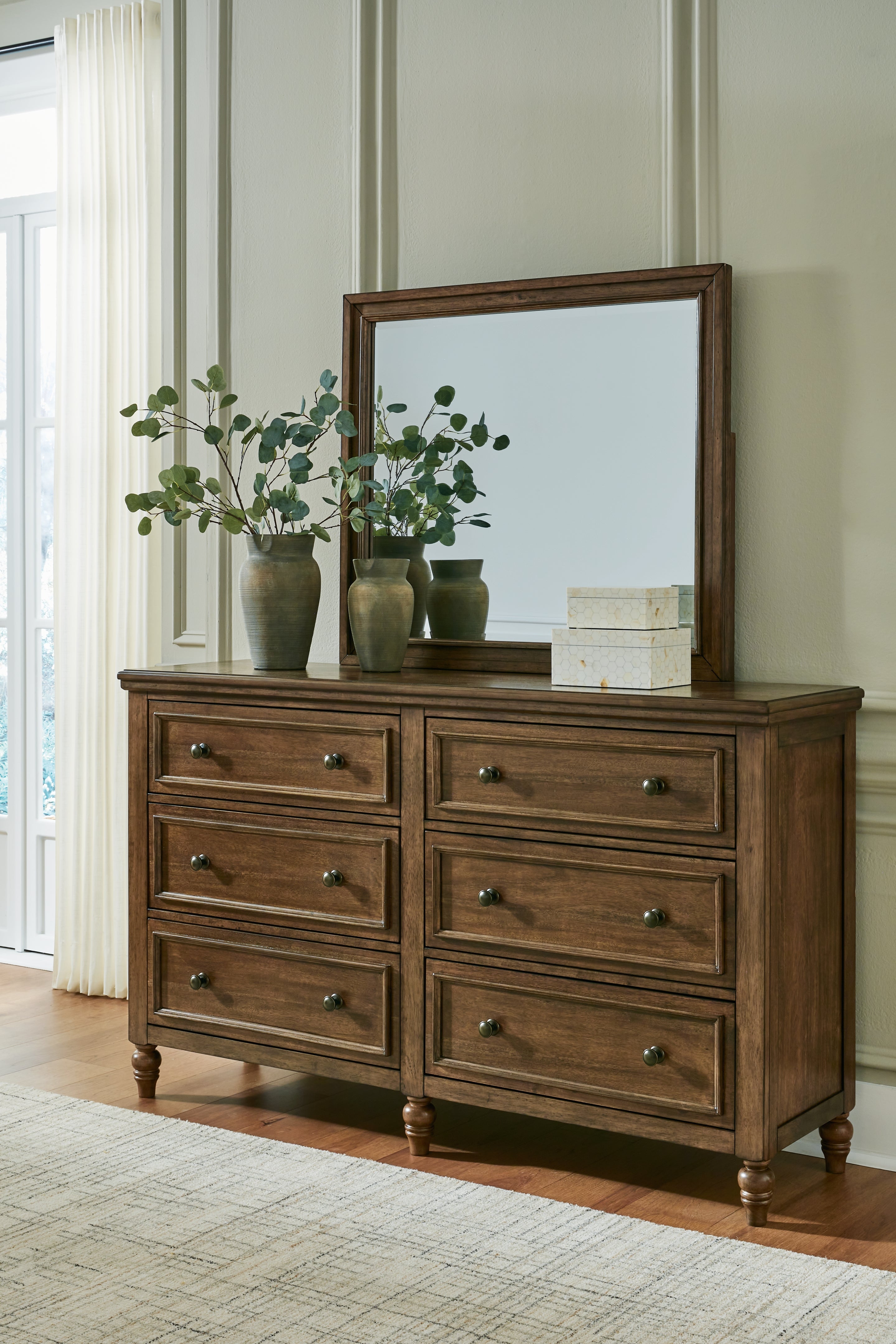 Homestyle Furniture - Ashley Furniture - Sturlayne Dresser and Mirror - Dresser and Mirror - B787B1