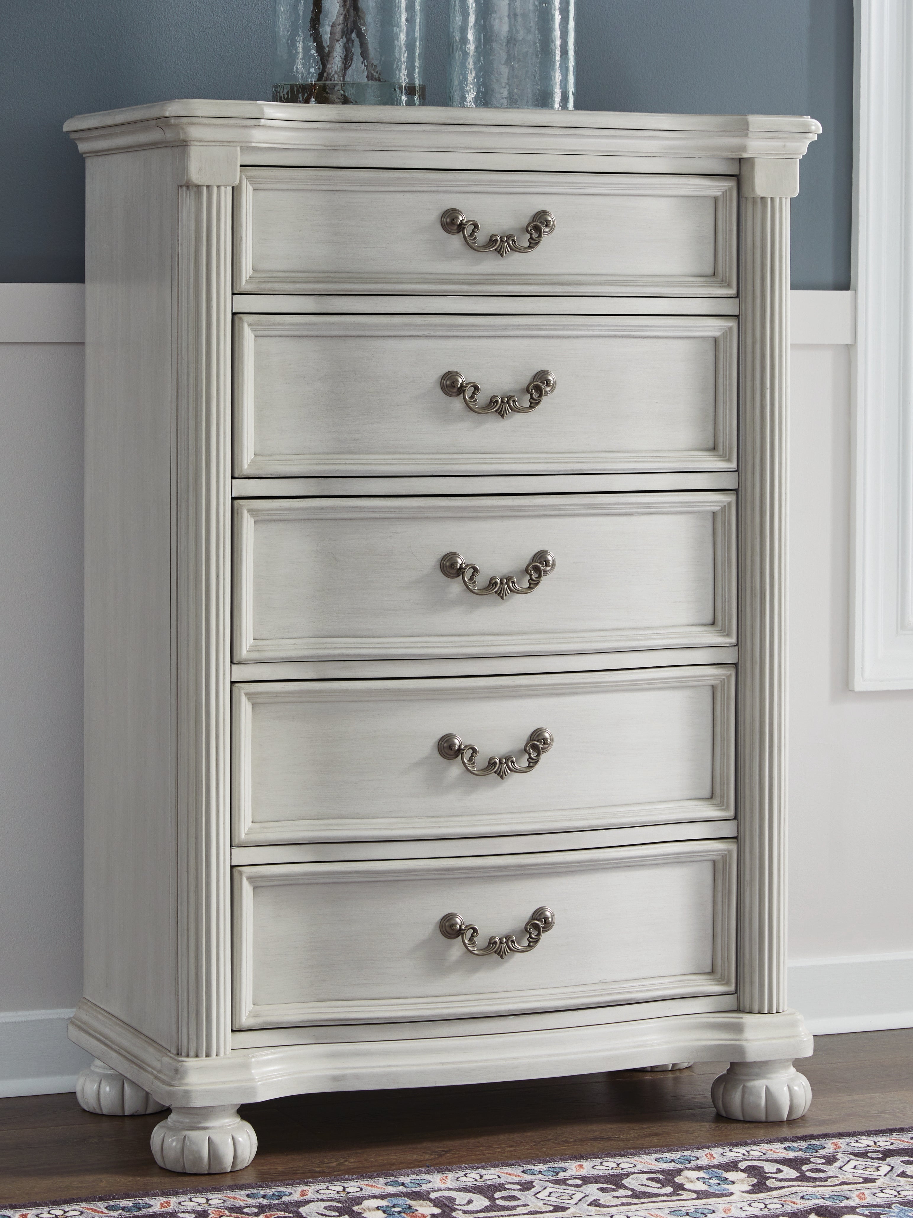 Homestyle Furniture - Ashley Furniture - Montelaine Chest of Drawers - Five Drawer Chest - B795-46