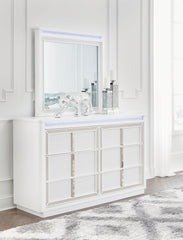 Homestyle Furniture - Ashley Furniture - Chalanna Dresser and Mirror - Dresser and Mirror - B822B1