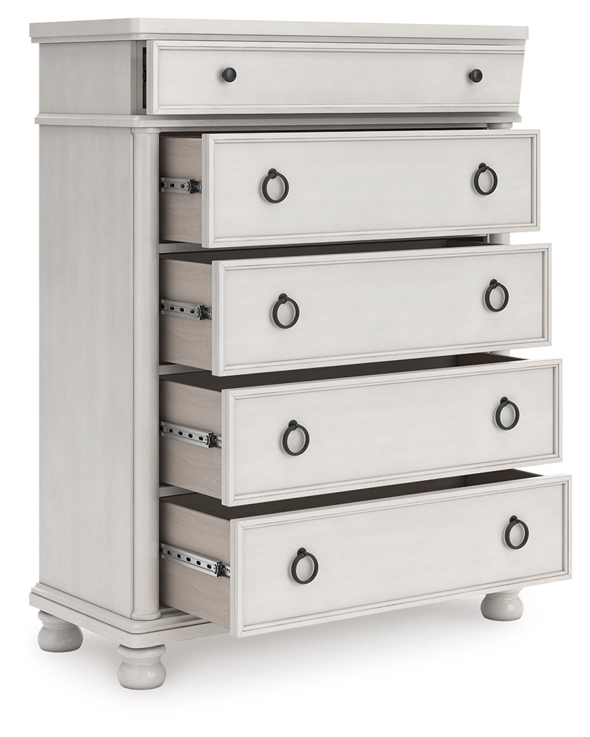 Homestyle Furniture - Ashley Furniture - Rowlenstown Chest of Drawers - Five Drawer Chest - PCB823-46