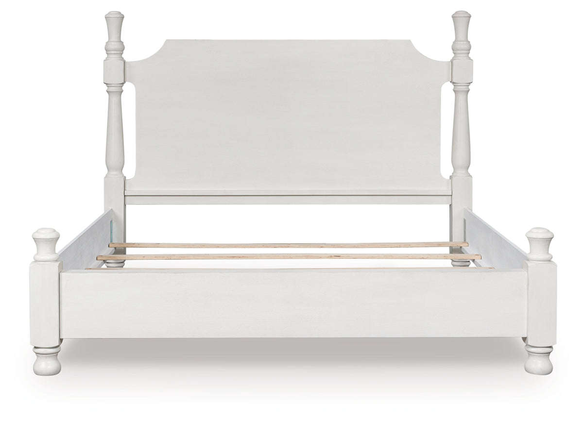 Homestyle Furniture - Ashley Furniture - Rowlenstown California King Poster Bed - California King Poster Bed - PCB823B5