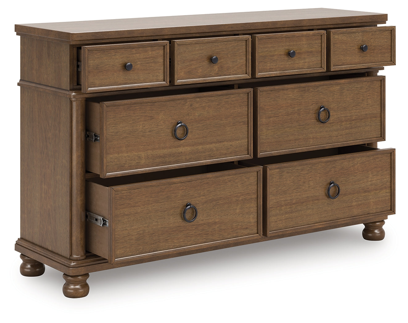 Homestyle Furniture - Ashley Furniture - Rowlenstown Dresser - Dresser / Brown - PCB824-31