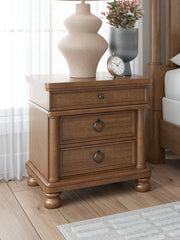 Homestyle Furniture - Ashley Furniture - Rowlenstown Nightstand - Three Drawer Night Stand - PCB824-93