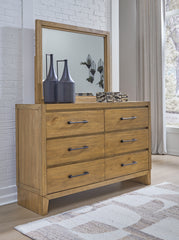 Homestyle Furniture - Ashley Furniture - Sherbana Dresser and Mirror - Dresser and Mirror - B833B1