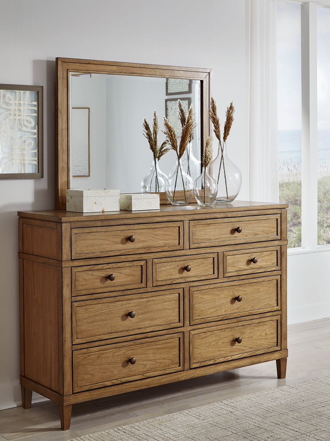 Homestyle Furniture - Ashley Furniture - Sharlance Dresser and Mirror - Dresser and Mirror - B895B1