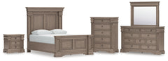 Homestyle Furniture - Ashley Furniture - Blairhurst Queen Panel Bed, Dresser, Mirror, Chest and Nightstand - Queen Panel Bed, Dresser, Mirror, Chest and Nightstand - B916B8