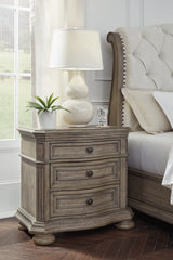 Homestyle Furniture - Ashley Furniture - Ardenfield Nightstand - Three Drawer Night Stand - B944-93
