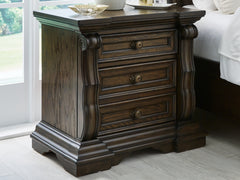 Homestyle Furniture - Ashley Furniture - Maylee Nightstand - Three Drawer Night Stand - B947-93