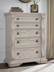 Homestyle Furniture - Ashley Furniture - Bruchandi Chest of Drawers - Five Drawer Chest - PCB948-46