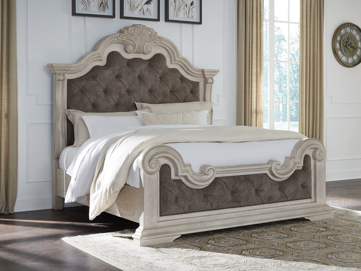 Homestyle Furniture - Ashley Furniture - Bruchandi California King Upholstered Panel Bed - California King Upholstered Panel Bed - PCB948B5