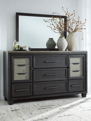 Homestyle Furniture - Ashley Furniture - Foyland Dresser and Mirror - Dresser and Mirror - B989B1
