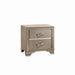 Beaumont 2-drawer Rectangular Nightstand Champagne  Homestyle Furniture (ARk)