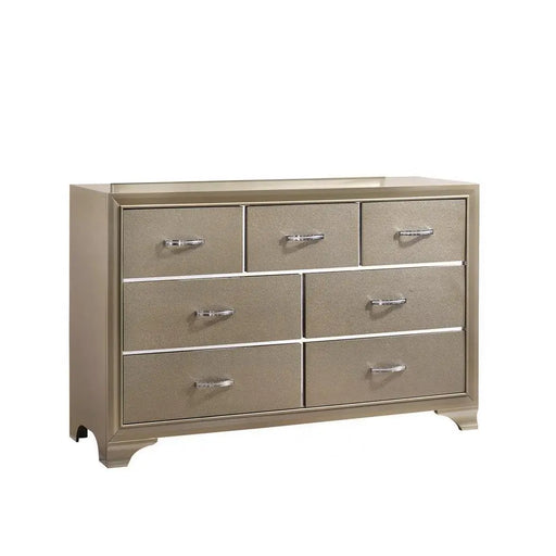 Beaumont 7-drawer Rectangular Dresser Champagne  Homestyle Furniture (ARk)