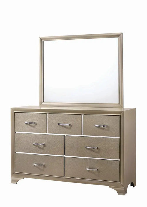 Beaumont 7-drawer Rectangular Dresser Champagne  Homestyle Furniture (ARk)